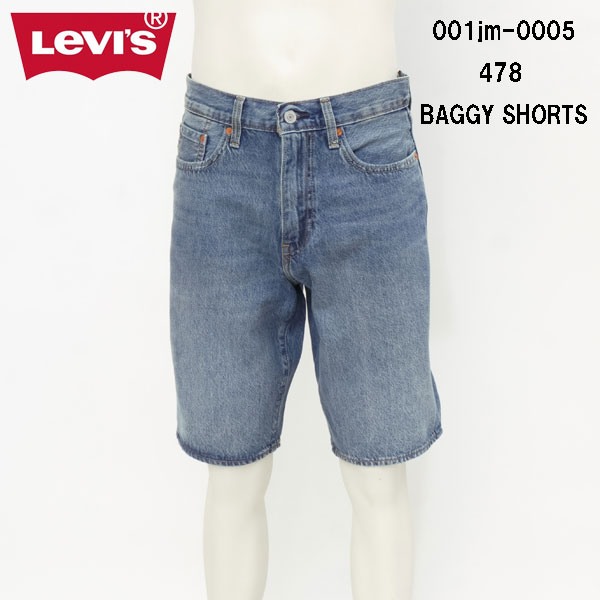 LEVI'S リーバイス 001JM-0005 478 BAGGY SHORTS メンズ ショートパンツ バギー 短パン 半ズボン の画像