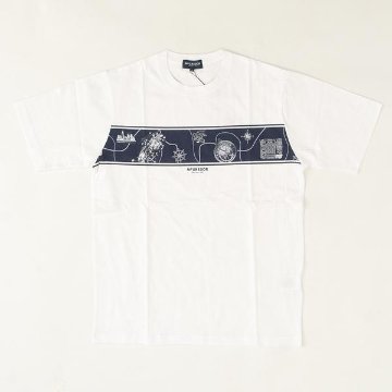 マッグレガー　メンズ半袖Ｔシャツ、111725104 航海時代のモチーフTeeシャツ M,L,XL  綿100％の画像