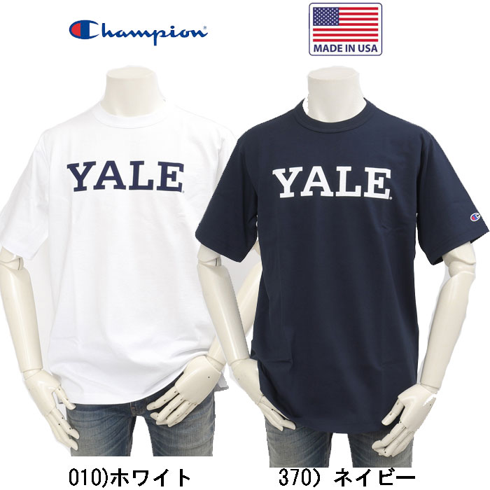 Champion チャンピオン 米国製　USA製 C5-B306 YALE ショートスリーブTシャツ トップス 半袖 米国製 USA T1011の画像