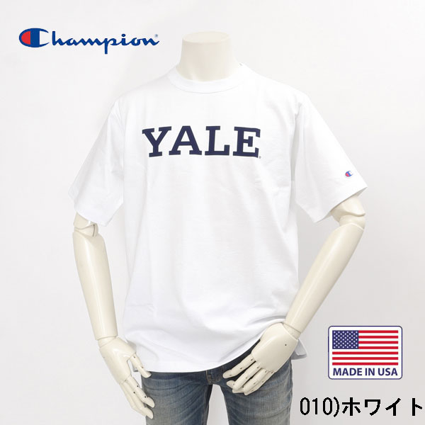 Champion チャンピオン 米国製　USA製 C5-B306 YALE ショートスリーブTシャツ トップス 半袖 米国製 USA T1011の画像