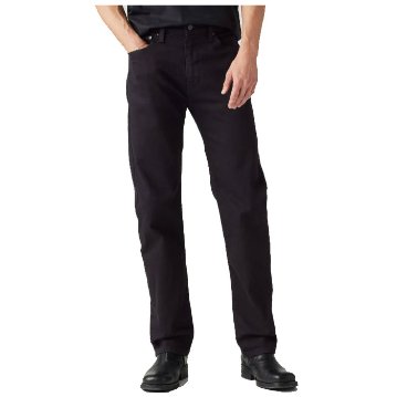 リーバイス LEVI'S 505 ジーンズ ストレート レギュラー ストレート ストレッチ 00505-1469 ブラック メンズ パンツ の画像