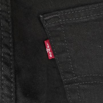 リーバイス LEVI'S 505 ジーンズ ストレート レギュラー ストレート ストレッチ 00505-1469 ブラック メンズ パンツ の画像