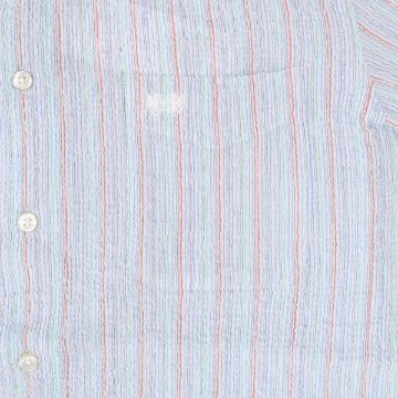  McGREGOR マックレガー メンズ 半袖シャツ 111165103　10%OFF  レギュラー襟のサッカー ストレッチシャツ ちぢみ風サカー、襟留め隠しボタン仕様 綿95％ポリウレタン5％の画像