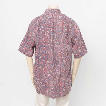 reynspooner レインスプーナー　126-5700　 PUA SHOWERS CLASSIC プルオバー 0441）CAPTAIN'S アロハ シャツ　ハワイ 夏 半袖 トップス の画像