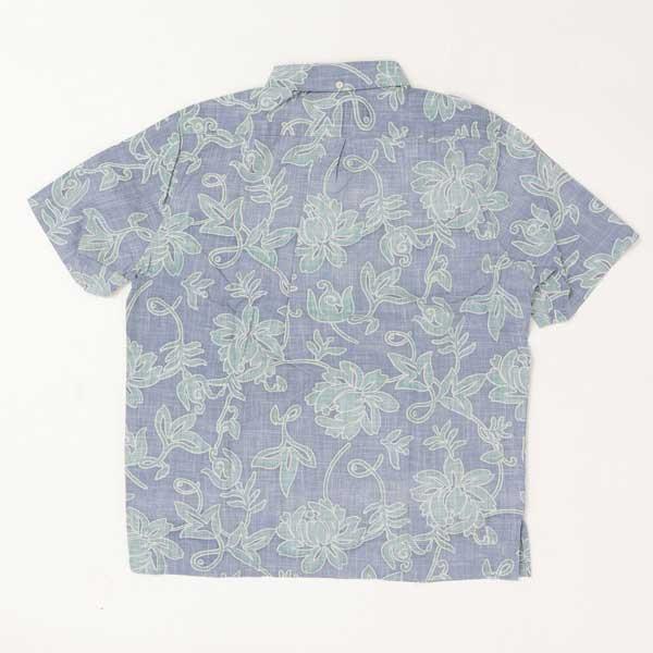 reynspooner レインスプーナー　126-6166 CLASSIC　PAREAU PO 0196）BLUE　HORIZON 半袖　アロハシャツの画像