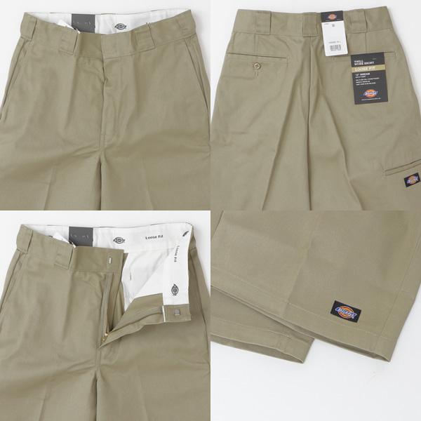 Dickies ディッキーズ 42283 twill work short ツイル ワーク ショートパンツ メンズ 短パン 半ズボン の画像