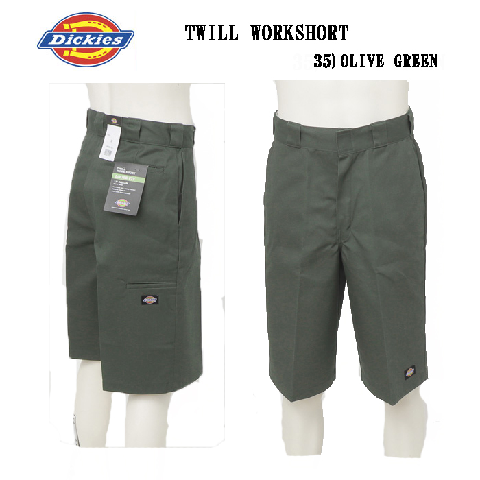 Dickies ディッキーズ 42283 twill work short ツイル ワーク ショートパンツ メンズ 短パン 半ズボン の画像