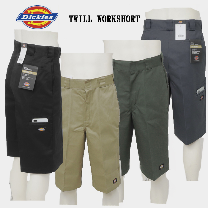 Dickies ディッキーズ 42283 twill work short ツイル ワーク ショートパンツ メンズ 短パン 半ズボン の画像