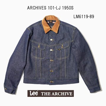 入荷！Lee アーカイブ/ストームライダー LM6119　1950's Model 101LJ　Lee ARCHIVES STORM RIDERS  の画像