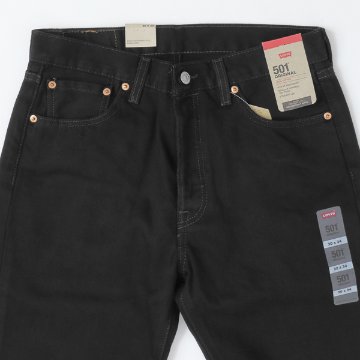 LEVI’S リーバイス 501 USAインポート製品 股下91cm L36 脚長 オリジナルフィット  00501-06 60）BLACK　メンズの画像