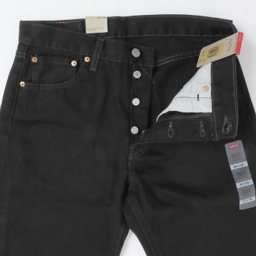 LEVI’S リーバイス 501 USAインポート製品 股下91cm L36 脚長 オリジナルフィット  00501-06 60）BLACK　メンズの画像