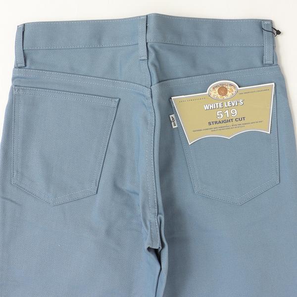 リーバイス（LEVI'S) 519-36　ツイル　ストレートカット　STRAIGH　TCUT　細めのストレート　タイトストレート日本製　DEADSTOCKの画像