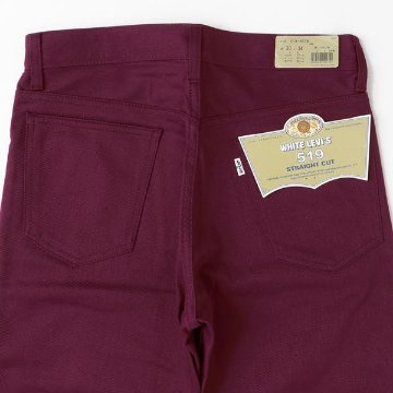 リーバイス（LEVI'S) 519-36　ツイル　ストレートカット　STRAIGH　TCUT　細めのストレート　タイトストレート日本製　DEADSTOCKの画像
