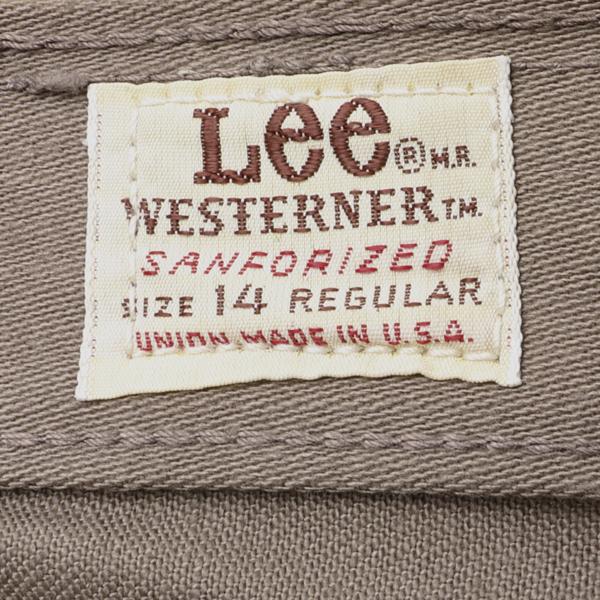 Lee 102　ウエスターナー　サティーン　ボーイズ14サイズ　27インチ　ク deadstock 米国製品　デッドストックの画像