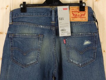 LEVI'S リーバイス 511 04511-08 メンズ パンツ ジーンズ スリム ストレッチ small-e  Slim Fit の画像