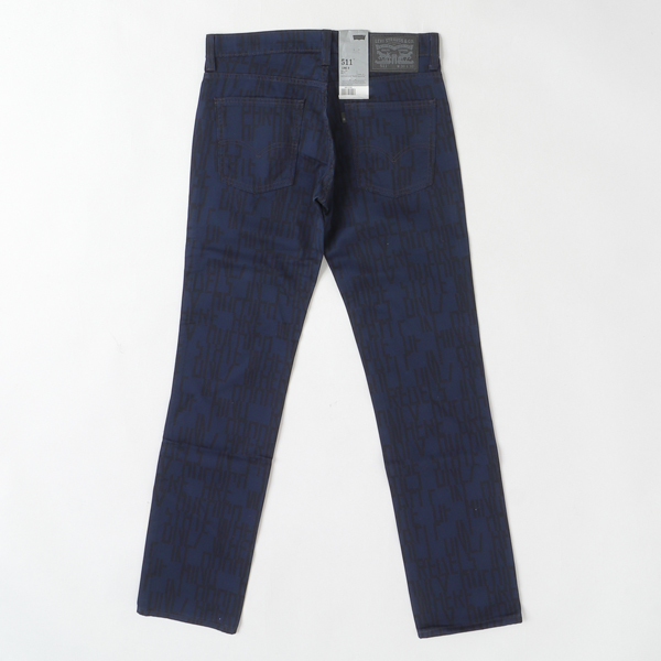 LEVI'S リーバイス 511 84511-01 メンズ パンツ スリム 42)PT GRAPHIC FADED NAVY L8  の画像