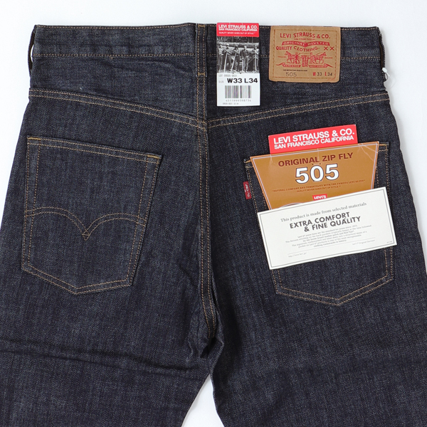 Levi‘s リーバイス 505 09505-0031 STRAIGHT ストレート ジップフライ ジーンズ ジーパン メンズ 31）リンス L34の画像