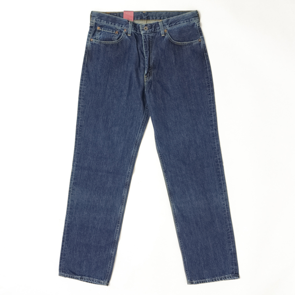 Levi‘s リーバイス 502 レギュラーストレート メンズ ジーンズ Yellow イエローステッチ L33 502-0033の画像