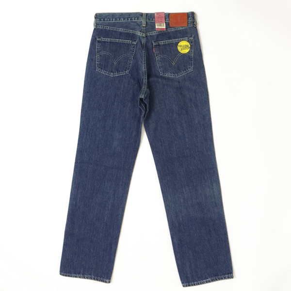 Levi‘s リーバイス 502 レギュラーストレート メンズ ジーンズ Yellow イエローステッチ L33 502-0033の画像
