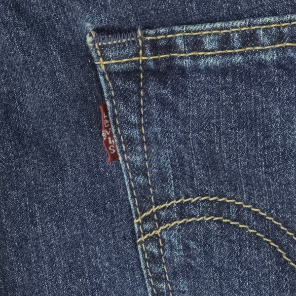 Levi‘s リーバイス 502 レギュラーストレート メンズ ジーンズ Yellow イエローステッチ L33 502-0033の画像