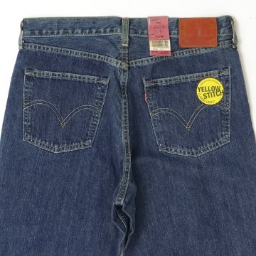 Levi‘s リーバイス 502 レギュラーストレート メンズ ジーンズ Yellow イエローステッチ L33 502-0033の画像
