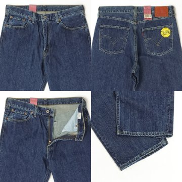 Levi‘s リーバイス 502 レギュラーストレート メンズ ジーンズ Yellow イエローステッチ L33 502-0033の画像