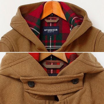 McGREGOR(マグレガー)メンズ 　ダッフルコート　119129601　/アメカジ　ネイビー　キャメルの画像