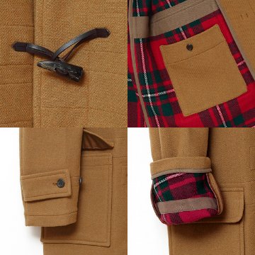 McGREGOR(マグレガー)メンズ 　ダッフルコート　119129601　/アメカジ　ネイビー　キャメルの画像