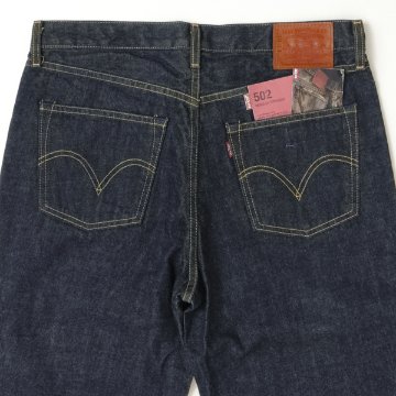 Levi‘s リーバイス 502 レギュラーストレート メンズ ジーンズ Yellow イエローステッチ 00502-0303の画像
