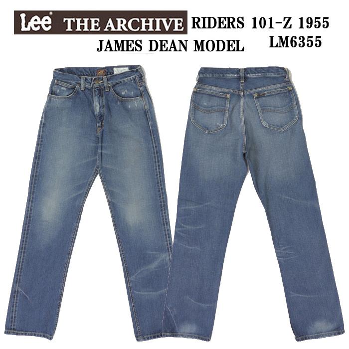 Lee アーカイブ 1955モデル　 LM6355  46)USED  Riders101-Z　ジェームズディ-ンモデル  Left Hand　Selvedge　Denim の画像