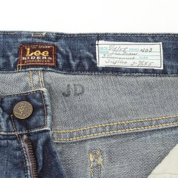 Lee アーカイブ 1955モデル　 LM6355  46)USED  Riders101-Z　ジェームズディ-ンモデル  Left Hand　Selvedge　Denim の画像