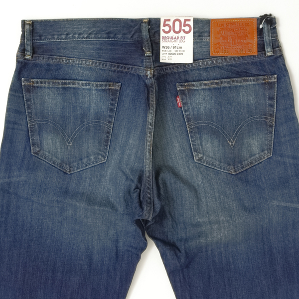 LEVI'S リーバイス 505 00505-04　L33　股下83cm  レギュラー ストレート  REGULARE FIT STRAIGHTの画像