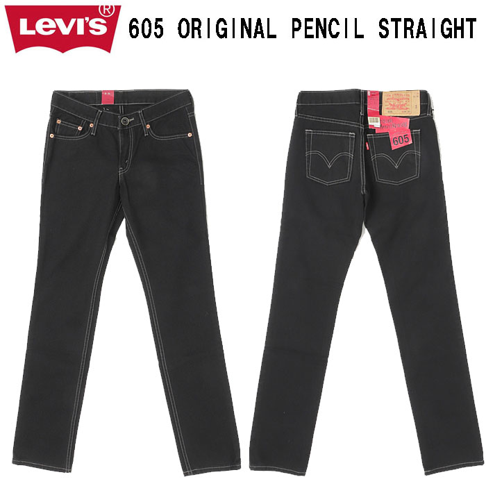 リーバイス LEVI'S  605 ジーンズ original pencil straight ブラック 後染め deadstock デッドストック メンズ の画像