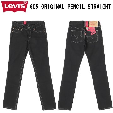リーバイス LEVI'S  605 ジーンズ original pencil straight ブラック 後染め deadstock デッドストック メンズ の画像