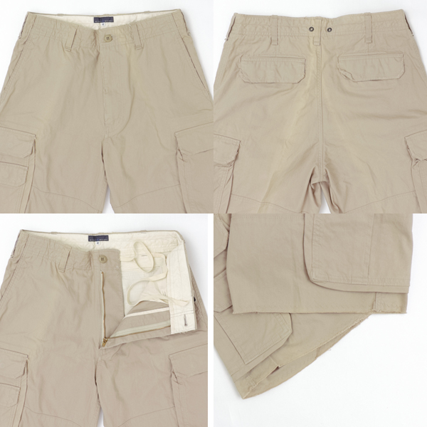 chevignon シェビニオン ハーフパンツ ショートパンツ shorts 短パン メンズ ベージュの画像