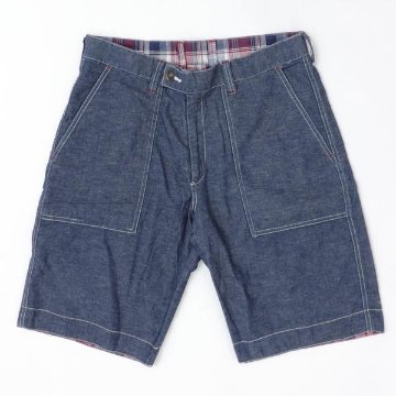 EDWIN 45268-100 シャンブレー　リバーシブル　シャンブレー＆　　マドラスチェックの画像