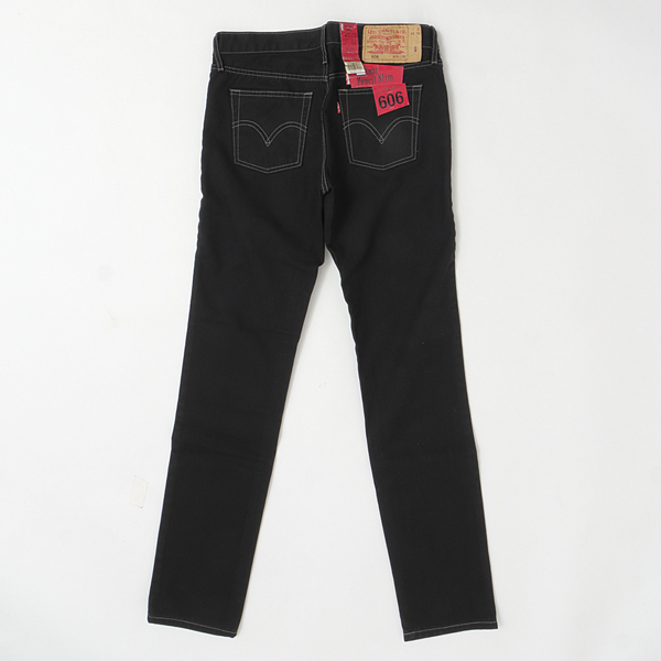 リーバイス LEVI'S  606 ジーンズ original pencil straight ブラック 後染め deadstock デッドストック メンズ の画像