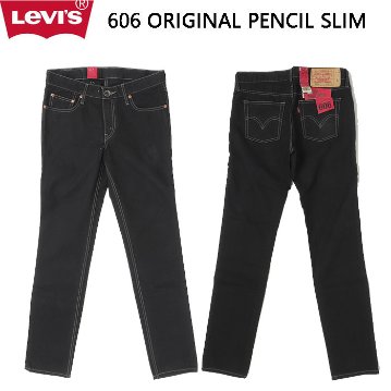 リーバイス LEVI'S  606 ジーンズ original pencil straight ブラック 後染め deadstock デッドストック メンズ の画像