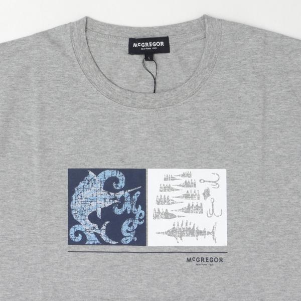 マッグレガー 111725406 カジキモチーフTee 綿100％　メンズ　紳士　Tシャツ　の画像