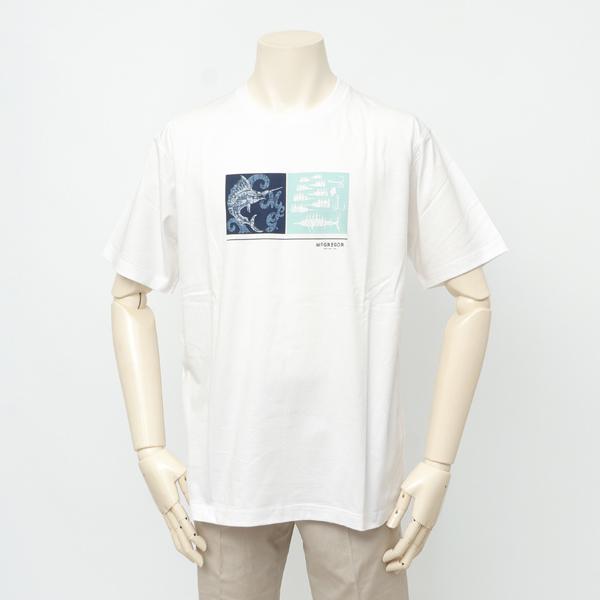 マッグレガー 111725406 カジキモチーフTee 綿100％　メンズ　紳士　Tシャツ　の画像