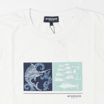 マッグレガー 111725406 カジキモチーフTee 綿100％　メンズ　紳士　Tシャツ　の画像