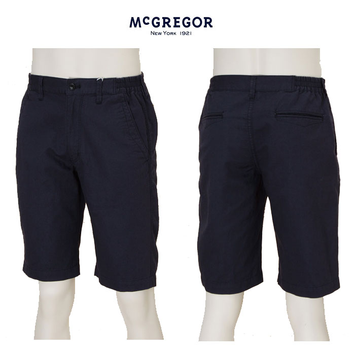 McGREGOR　マックレガー 111353301 ストレッチ ノータックショート メンズ 短パン 半ズボン ショーツの画像