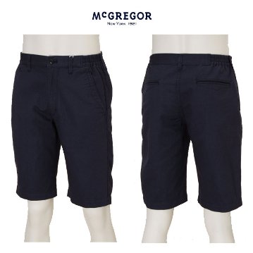 McGREGOR　マックレガー 111353301 ストレッチ ノータックショート メンズ 短パン 半ズボン ショーツの画像