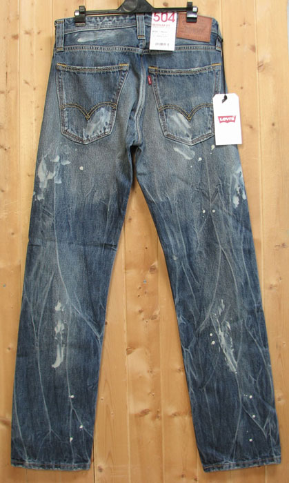 リーバイス LEVI'S  504 ジーンズ　ストレート　レギュラー ストレート ストレッチ メンズ ジーンズ L33の画像