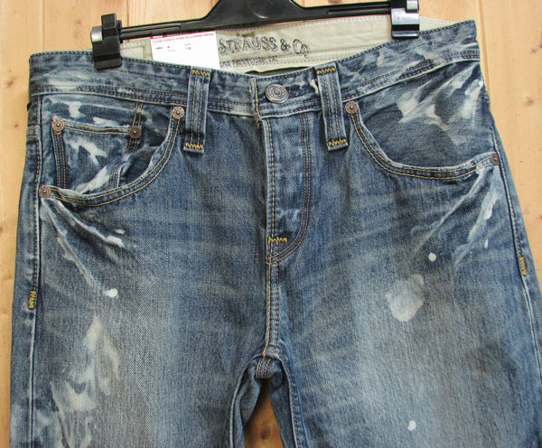 リーバイス LEVI'S  504 ジーンズ　ストレート　レギュラー ストレート ストレッチ メンズ ジーンズ L33の画像