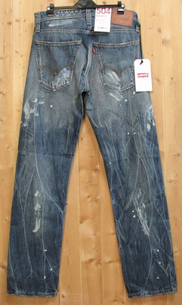 リーバイス LEVI'S  504 ジーンズ　ストレート　レギュラー ストレート ストレッチ メンズ ジーンズ L33の画像