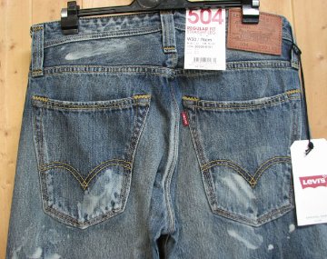 リーバイス LEVI'S 504 ジーンズ ストレート レギュラー ストレート