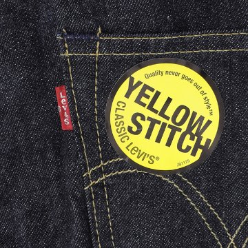 LEVI'S リーバイス 506 タイトフィットストレート 71）リンス メンズ ジーンズ イエローステッチ L33 デッドストック deadstockの画像
