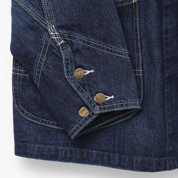 Lee DUNGAREES ロコジャケット LT0659 136)濃色ユーズド メンズ ジャケット アウター の画像
