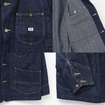 Lee DUNGAREES ロコジャケット LT0659 136)濃色ユーズド メンズ ジャケット アウター の画像